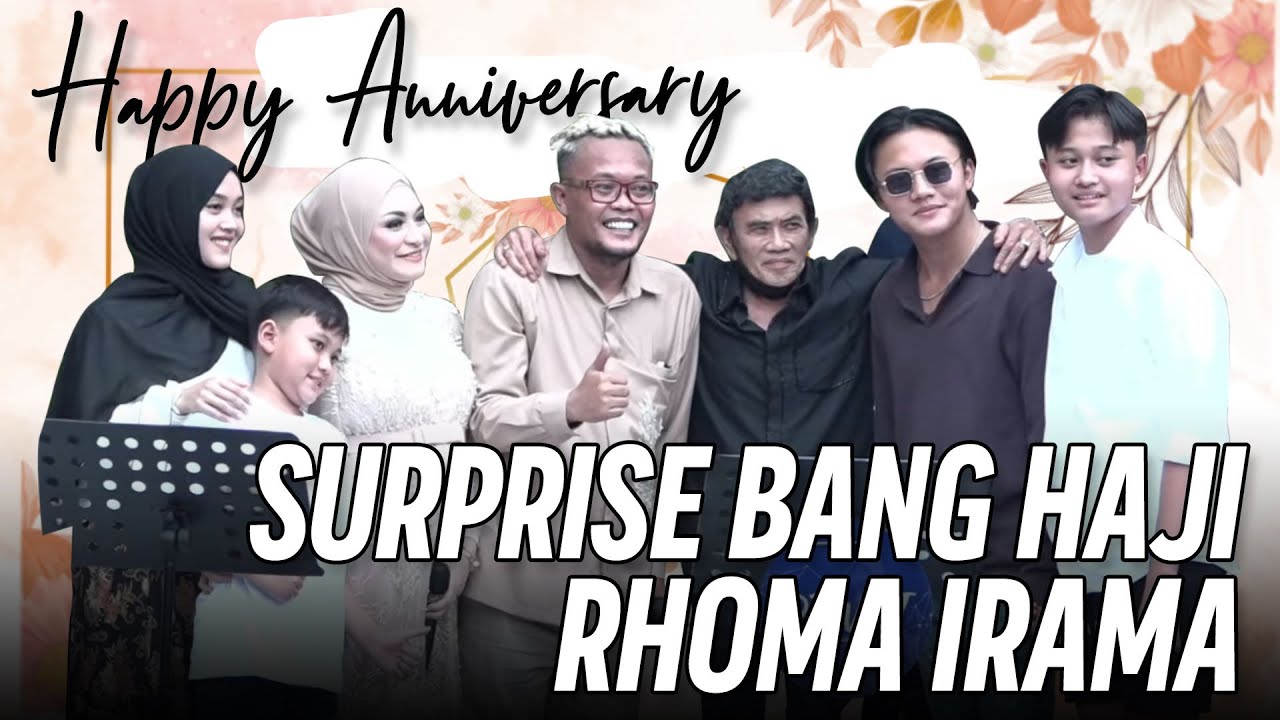 ANNIVERSARY SULE & NATHALIE PECAH ADA PAK HAJI RHOMA IRAMA⁉️
