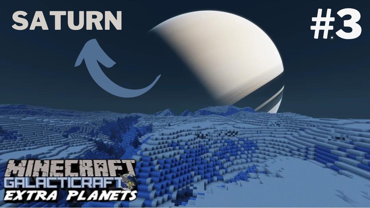 Exploring the Moons of Different Planets in Minecraft - Galacticraft Mod (Episode 3)