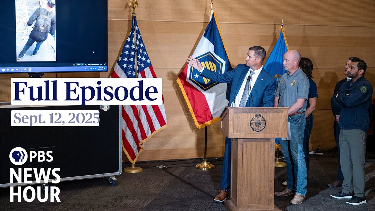 PBS News Hour West live episode, Sept. 12, 2025