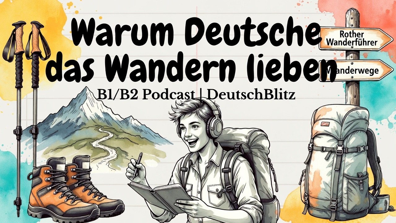 Warum Deutsche das Wandern lieben - B1/B2 Podcast