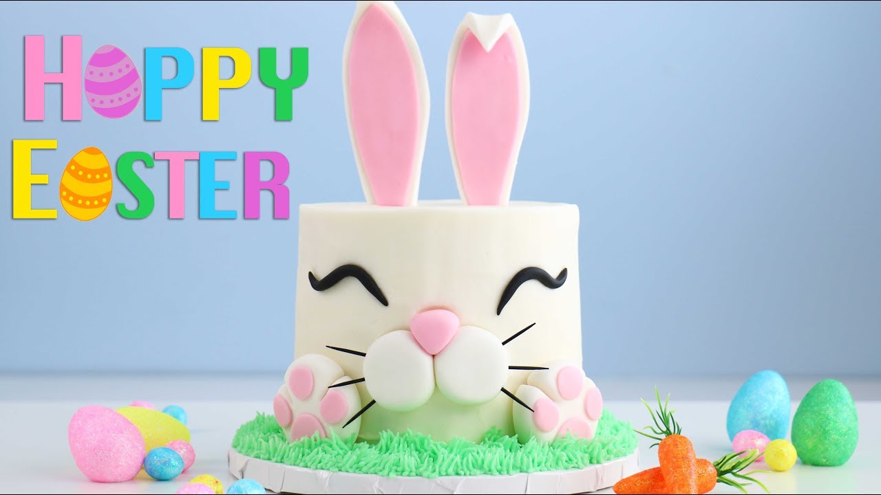 The Trendy EASTER BUNNY CAKE!