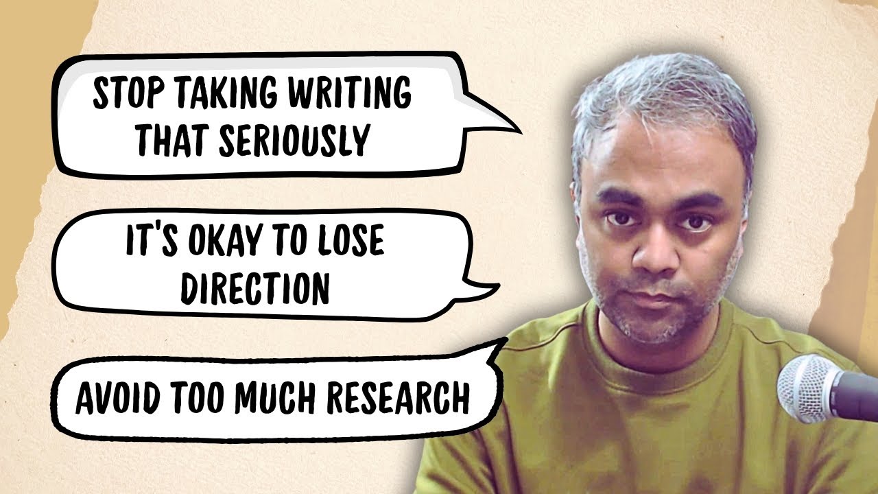 Don't let writing paralyse you | Vimoh Writes
