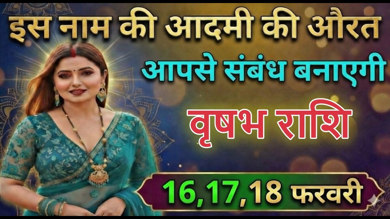 वृषभ राशि वालों इस नाम की आदमी की औरत आपसे संबंध बनाएगी vrishabhrashi