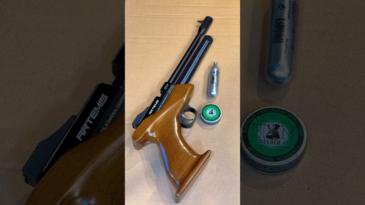 ARTEMIS CP1-M CO₂ Air Pistol &mdash; Multi-Shot .177 / Pellet Gun for Target Shooting#airgun #hunting