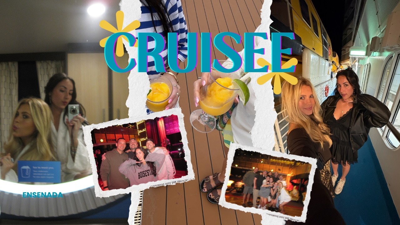 WE WENT ON A CRUISE