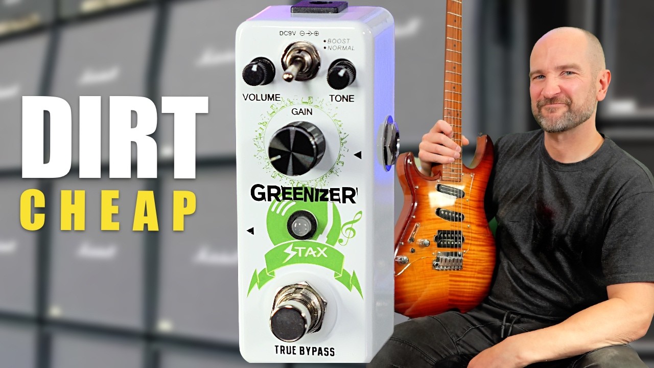 STAX Greenizer Vintage Overdrive Pedal Review (Based on a Classic!)