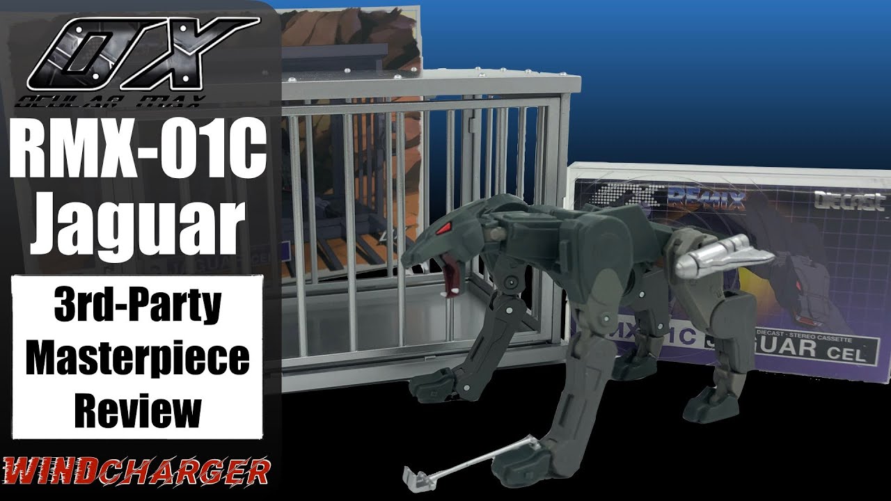 Transformers Masterpiece Review: Ocular Max RMX-01C Jaguar (Ravage)