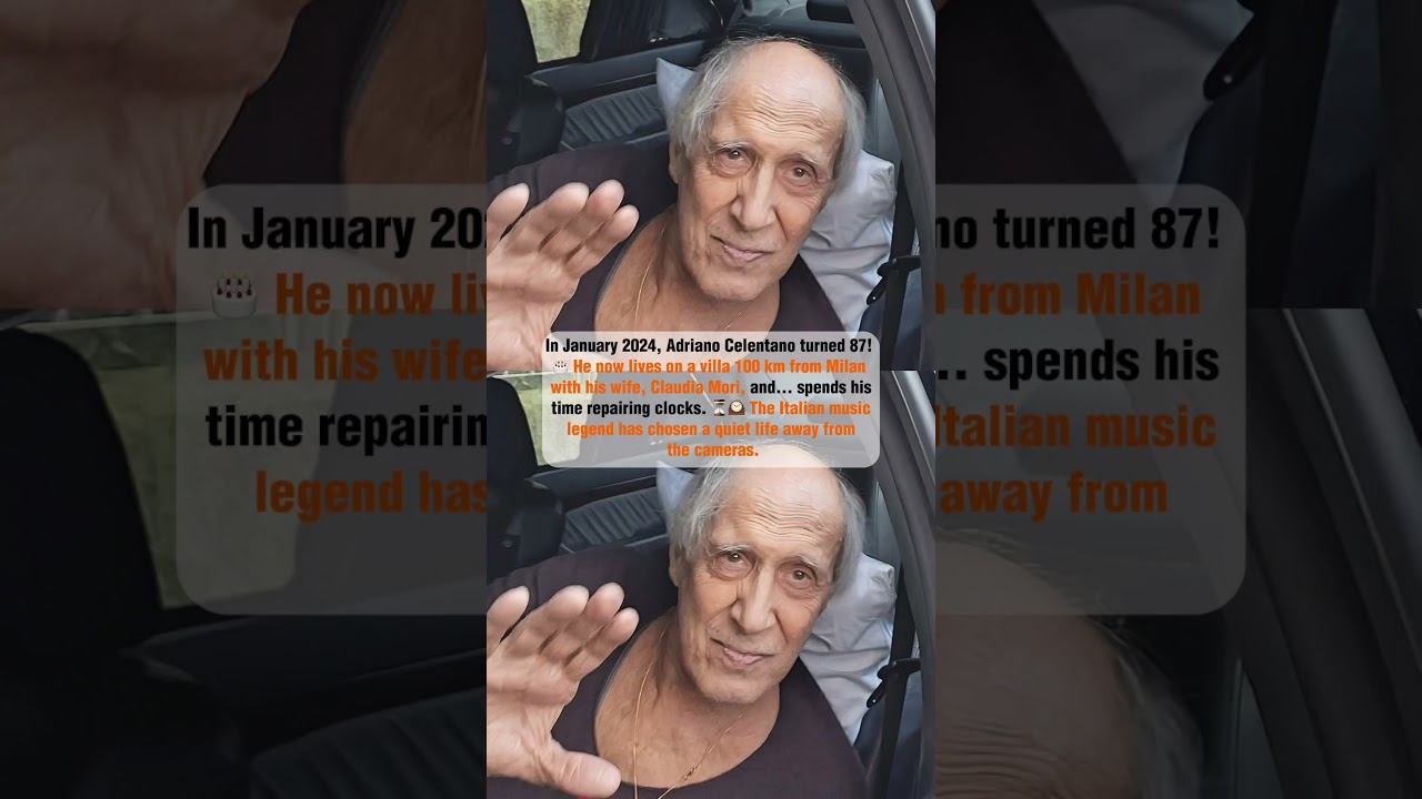 Adriano Celentano Turns 87!  #didyouknow #amazing #amazingfacts #motivation  #facts #bookrecords