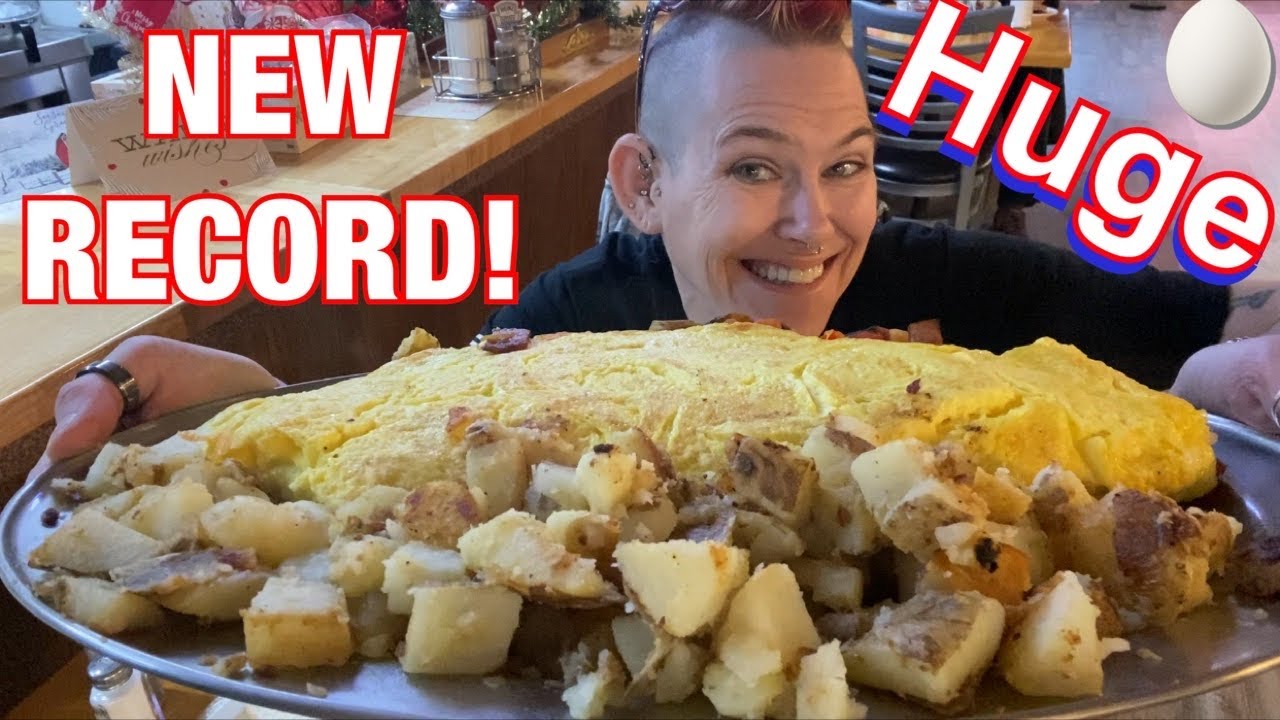 The MASSIVE - WOLVERINE- BREAKFAST CHALLENGE - NEW RECORD!!! - MOM VS FOOD