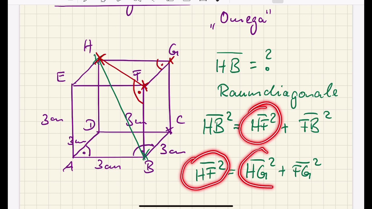Raumgeometrie: Schrägbilder zeichnen