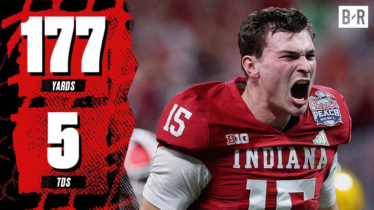 Fernando Mendoza Highlights vs. Oregon - 5 TDs in Semifinal | College Football Playoff