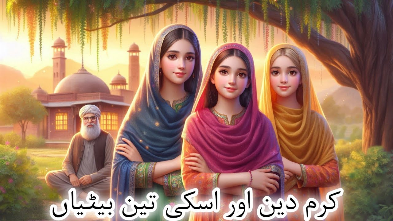 Karam Deen Aur His Daughters | Islamic Moral Urdu Story | Urdu Fairy Tales #urdustories #fairytales