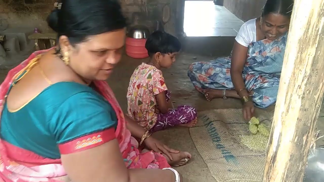 आंम्ही हुरडा खायाला गेलोय त #