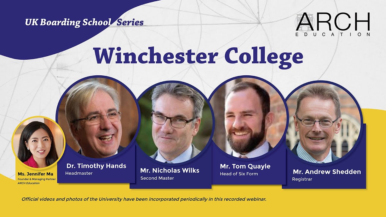 Hear Directly From Top UK Boarding School Heads: Winchester College