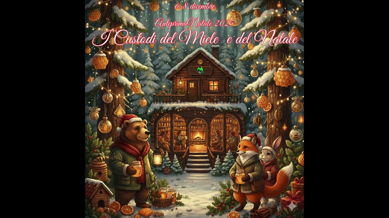 6-8 dicembre 2025: anteprima Natale in Mieleria a Monte Livata