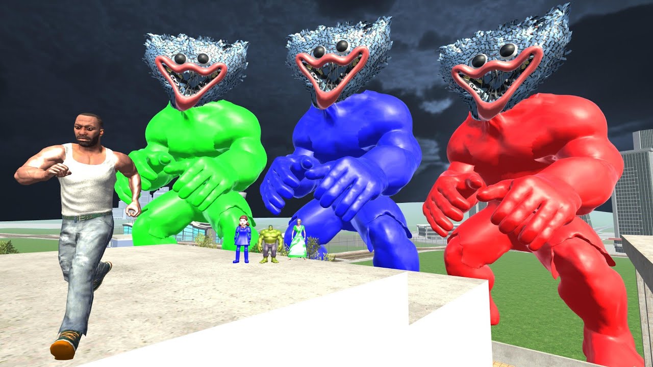 Franklin Found Colorfull Hulk, Kamla & Squid Doll Babys In Indian Bike Driving 3d