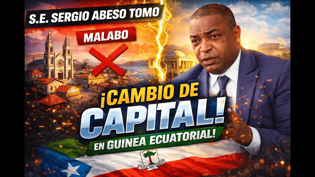 SERGIO ESONO ABESO TOMO REVELA EL FUTURO DE GUINEA ECUATORIAL #guineaecuatorial #ciudaddelapaz