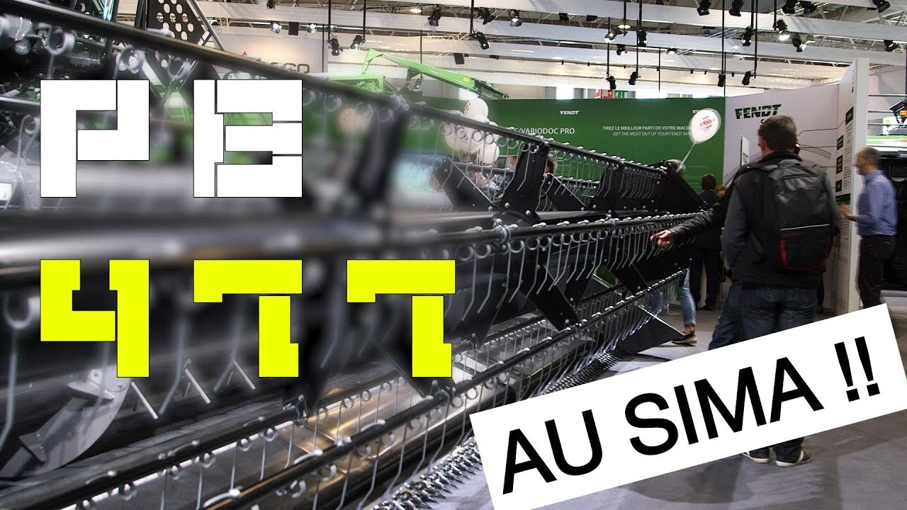 Les mat&eacute;riels qu'il ne fallait pas rater SIMA 2019 !