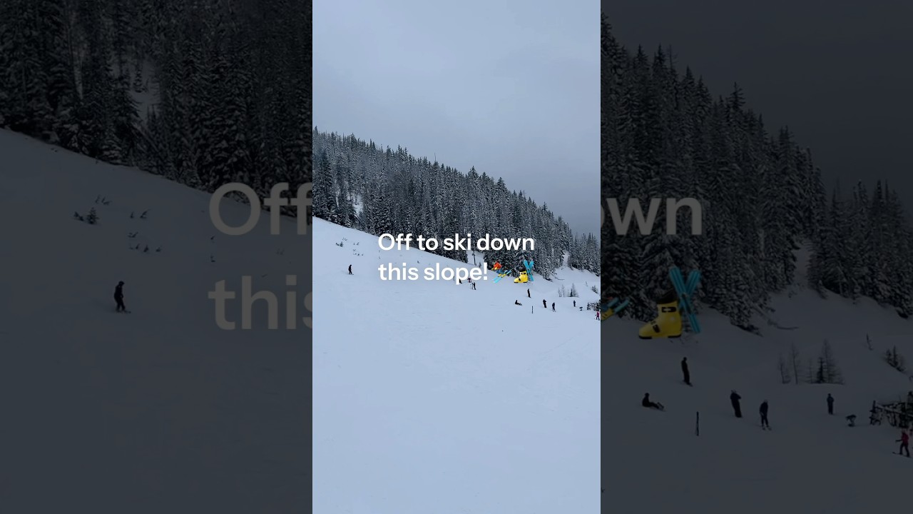 Skiing day! #skiing #skiingadventures #mountains #skiingisfun #vlog #winter #winteractivity #snow