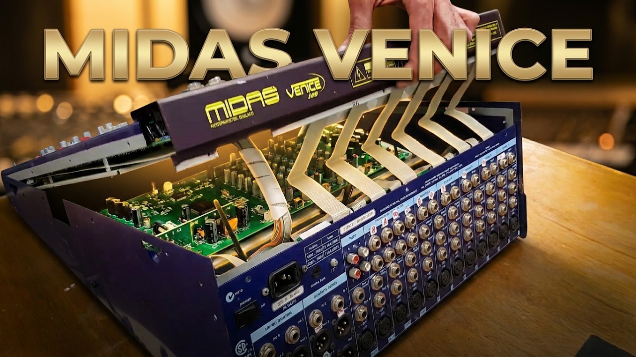 Midas Venice 160 mixing desk restoration PART 1