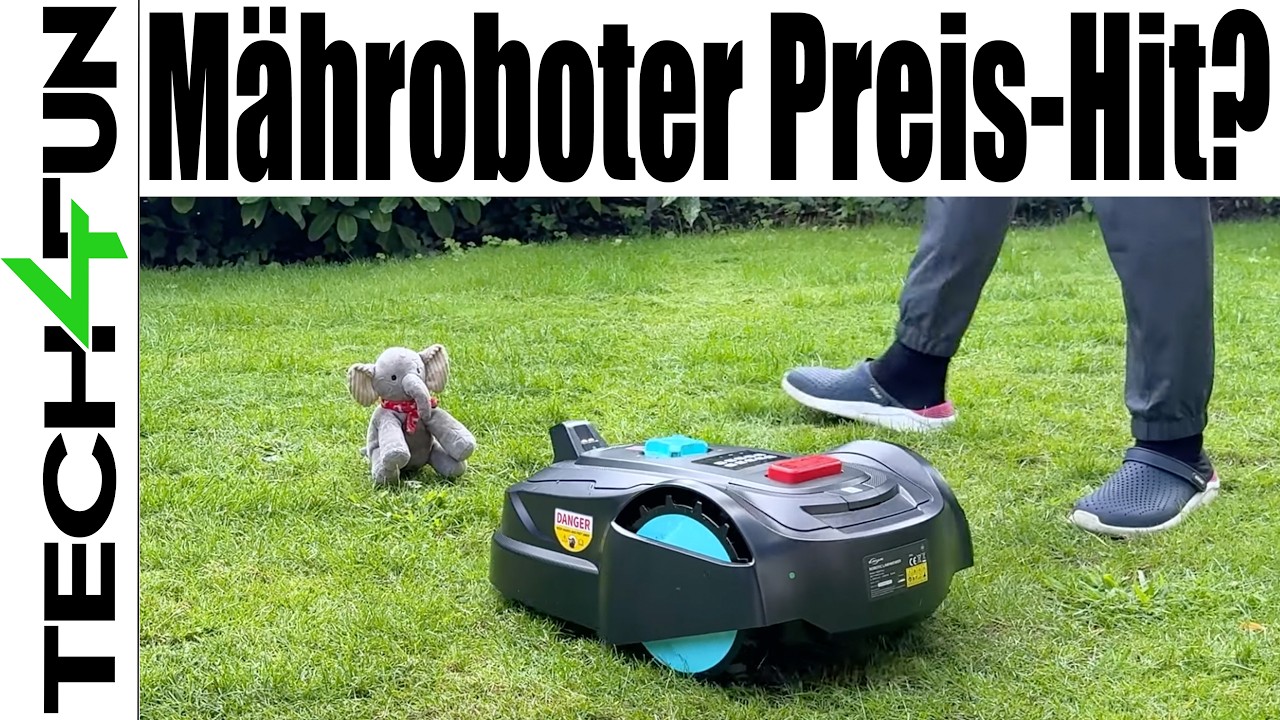 Yardcare M800 Plus | Ohne Begrenzungsdraht! | Mähroboter Praxis-Test