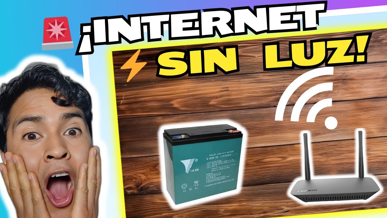 🚨⚡ ¡INTERNET SIN LUZ! Cómo Adapté una Batería de Scooter a Mi Router 🛴📶