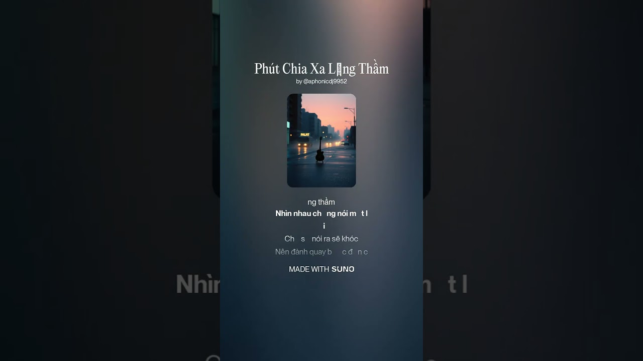 Phút Chia Xa Lặng Thầm