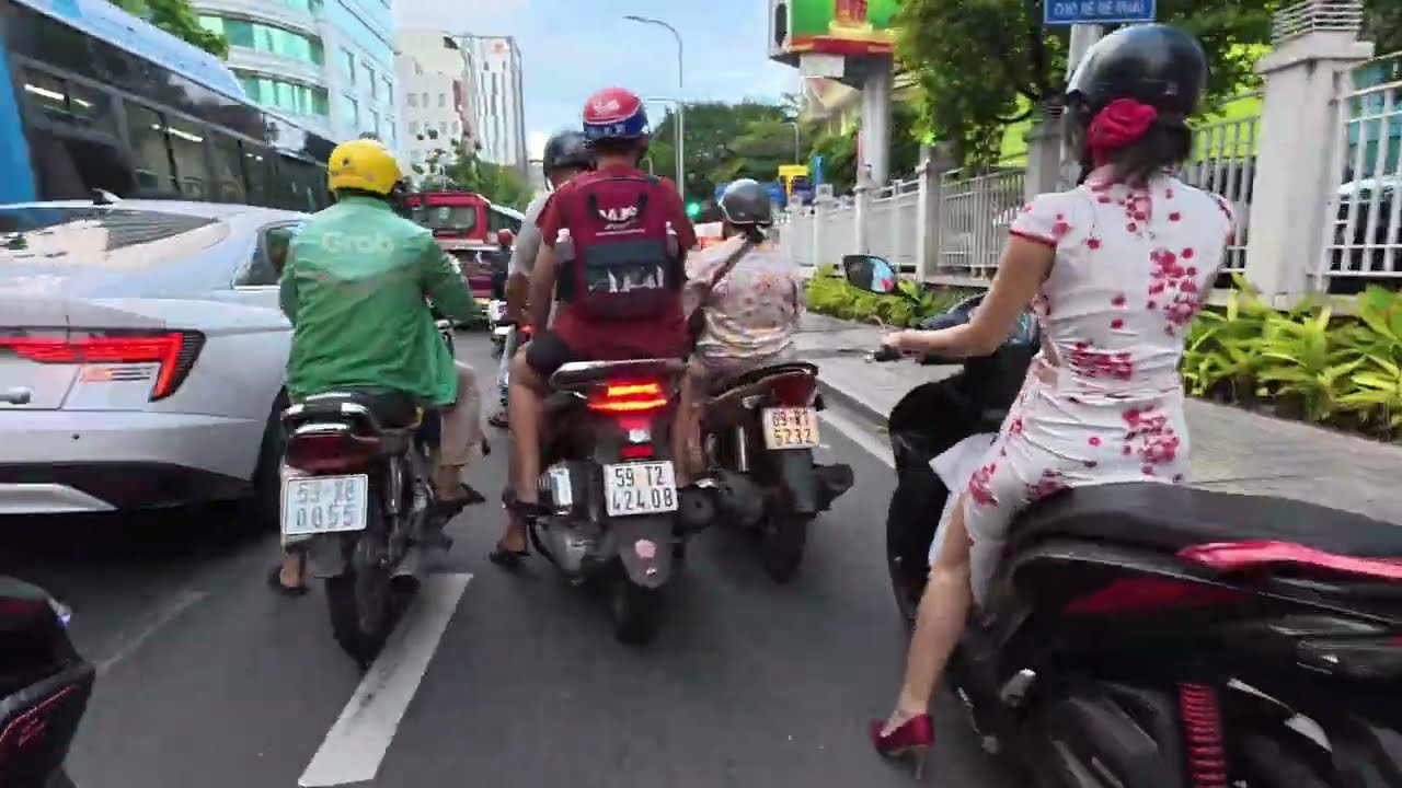 A routine afternoon in HCMC traffic