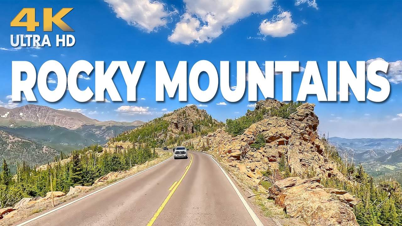 Rocky Mountain National Park【4K】| Grand Lake to Estes Park | Trail Ridge Road Complete Scenic Drive