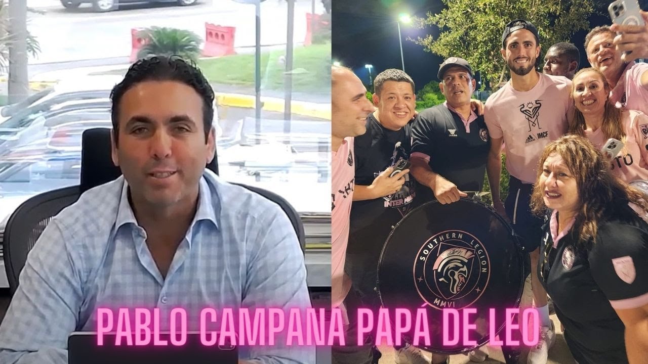 PABLO CAMPANA NOS HABLA DE SU HIJO LEO