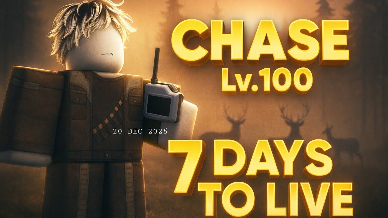 CHASE Lv. 100 Showcase – 7 Days To Live | Roblox