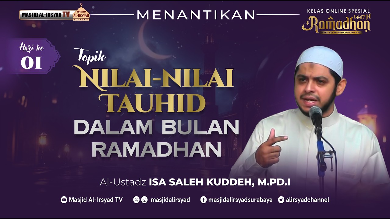 Kelas Spesial Ramadhan 1447 H Masjid Al-Irsyad Surabaya