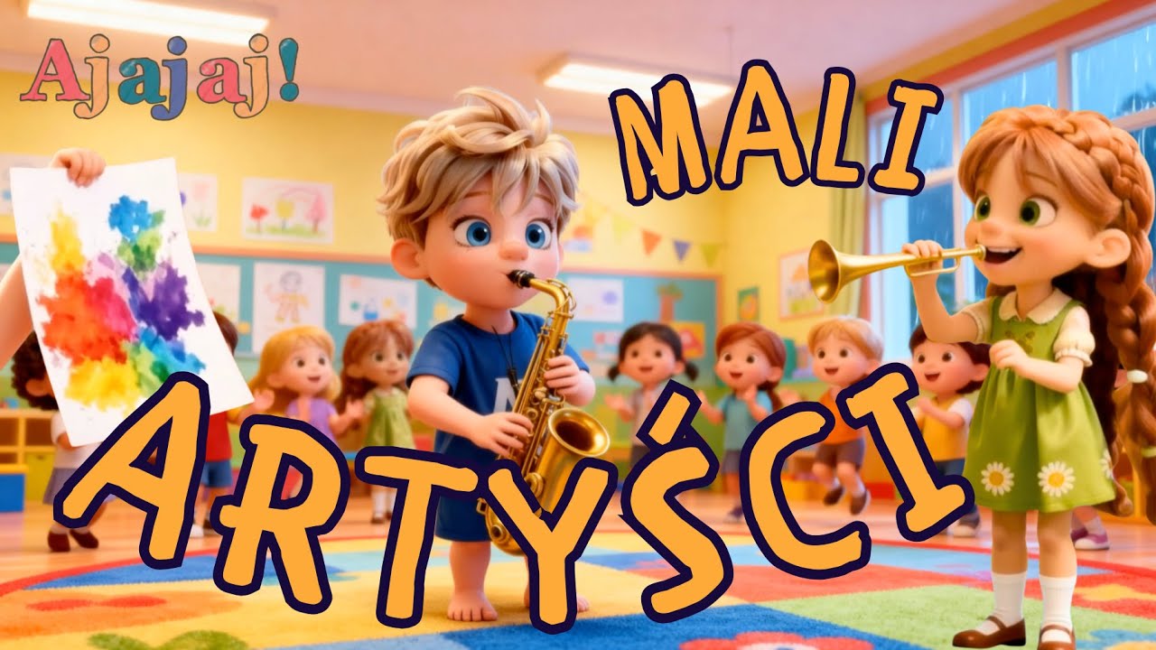 Ajajaj! - Mali artyści 🎨 piosenka dla dzieci o kreatywności