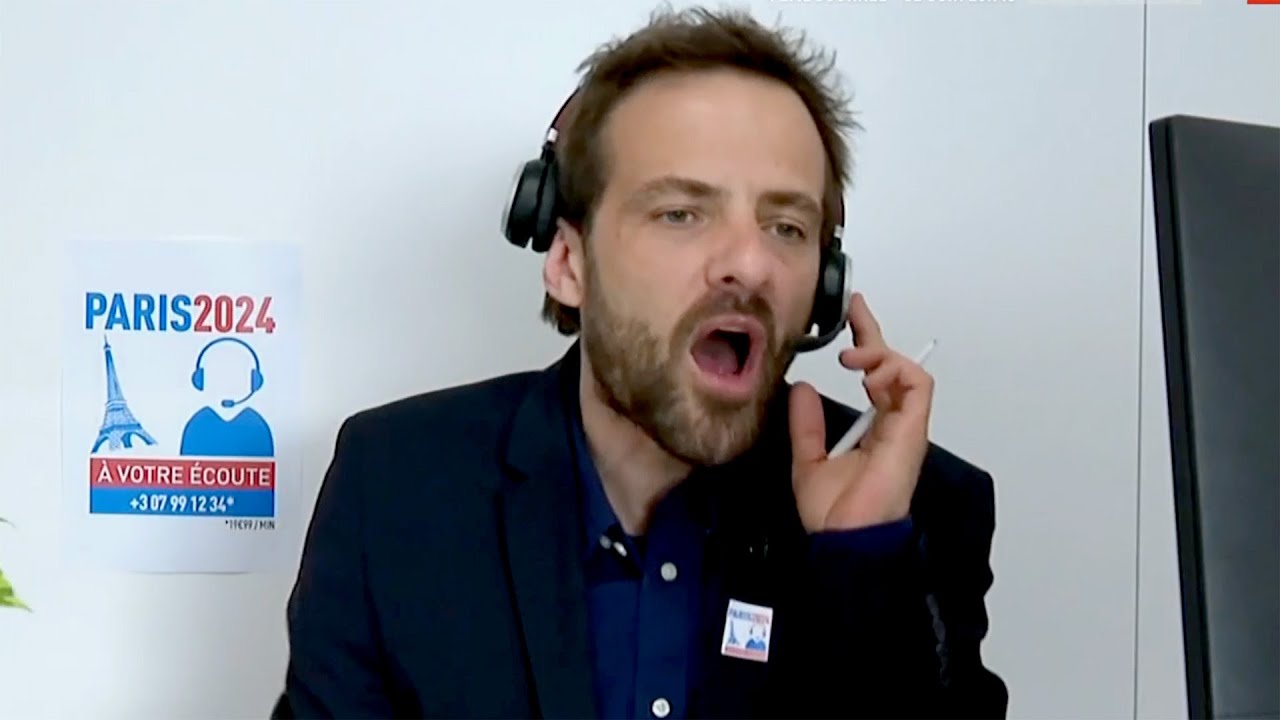 La ligne d'assistance de Paris 2024 est ouverte : La petite lucarne de Pierre-Antoine Damecour