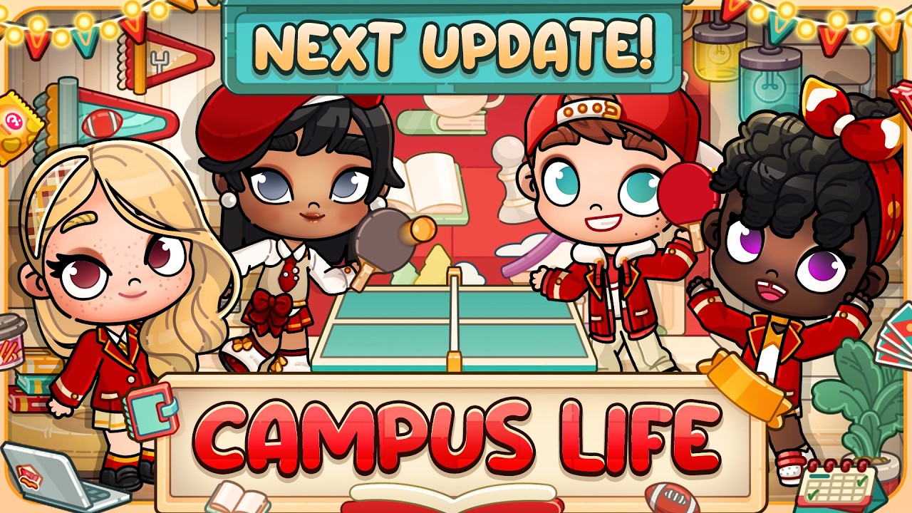 Campus Life TRAILER 🎓📚 | Next Update! 📣 | Avatar World