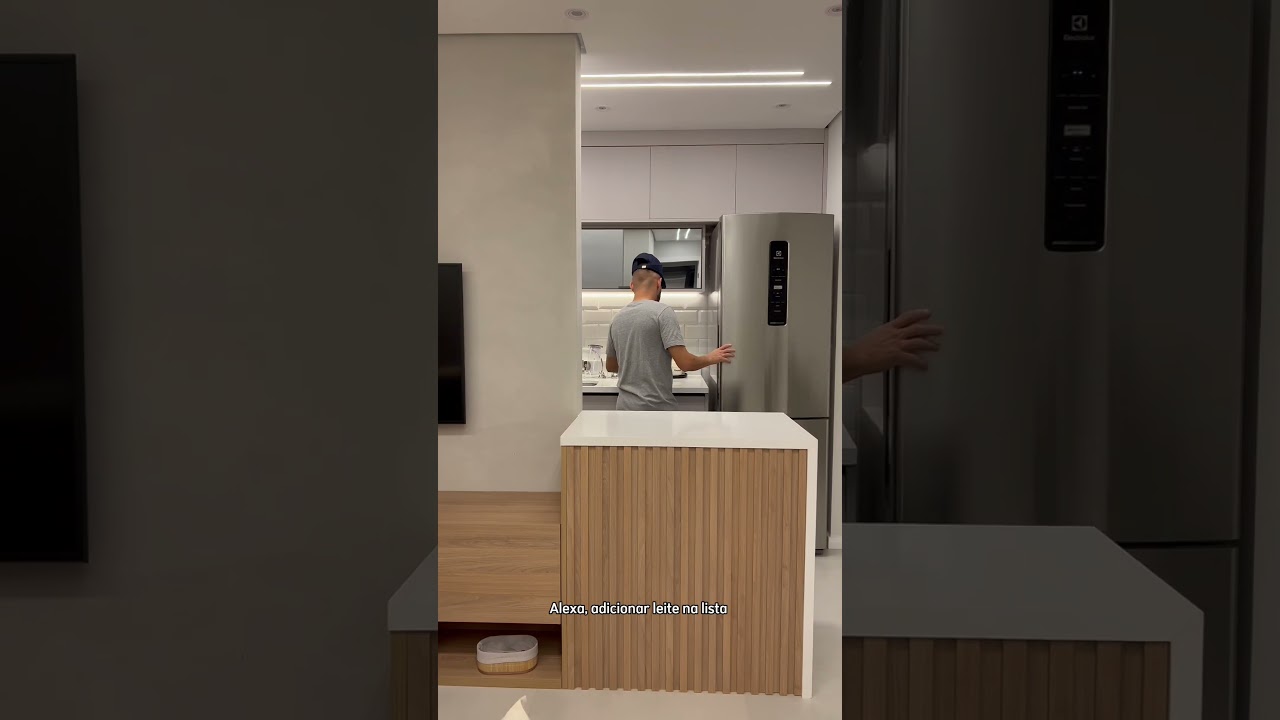 Nossa rotina noturna com AP&Ecirc; INTELIGENTE #automa&ccedil;&atilde;o #alexa #apartamento #rotina
