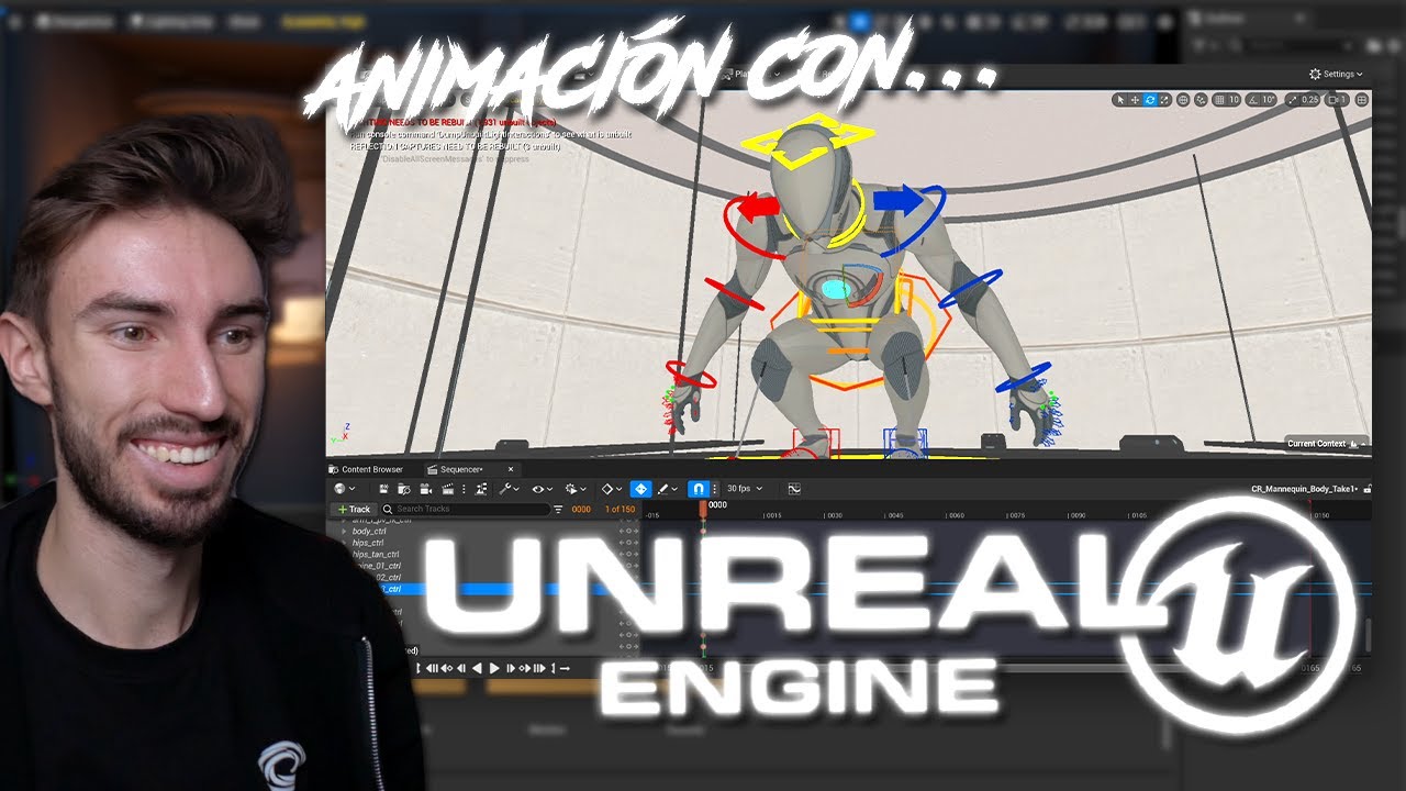 Hago mi Primera Animación 3D con Unreal Engine 5 🔥