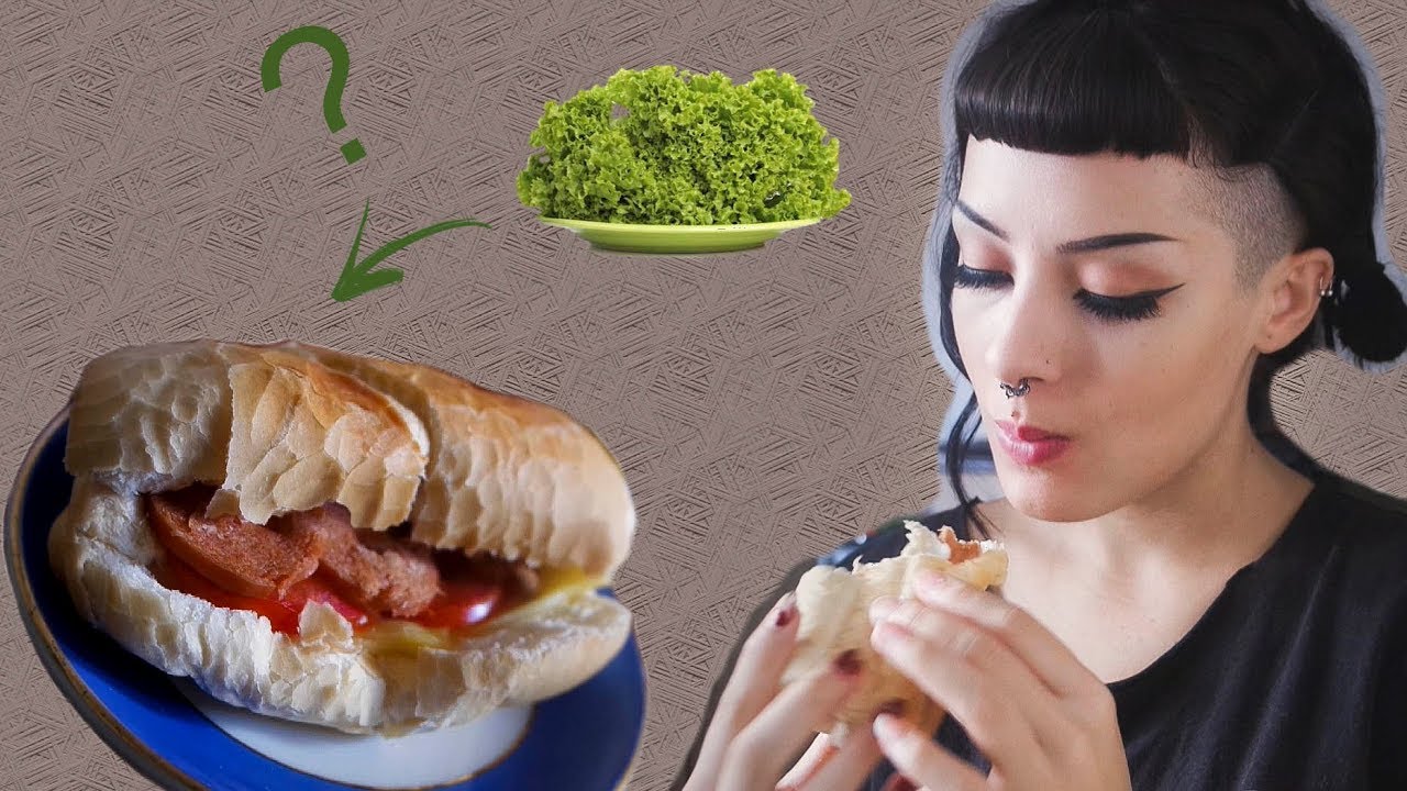 EXPERIMENTANDO COMIDAS VEGANAS?? | Calabresa e Queijo no p&atilde;o