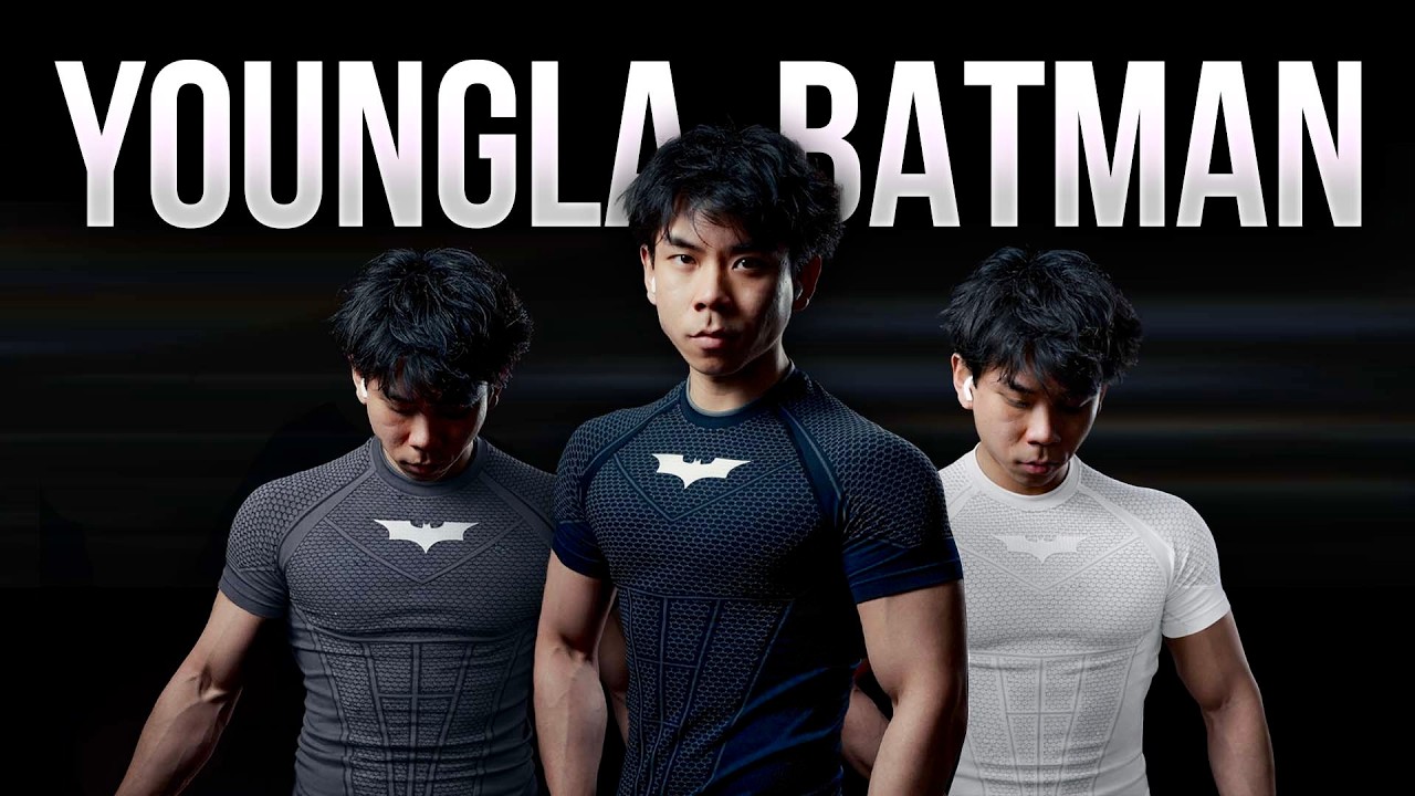 Batman Back Workout + Huge YoungLA Unboxing Haul
