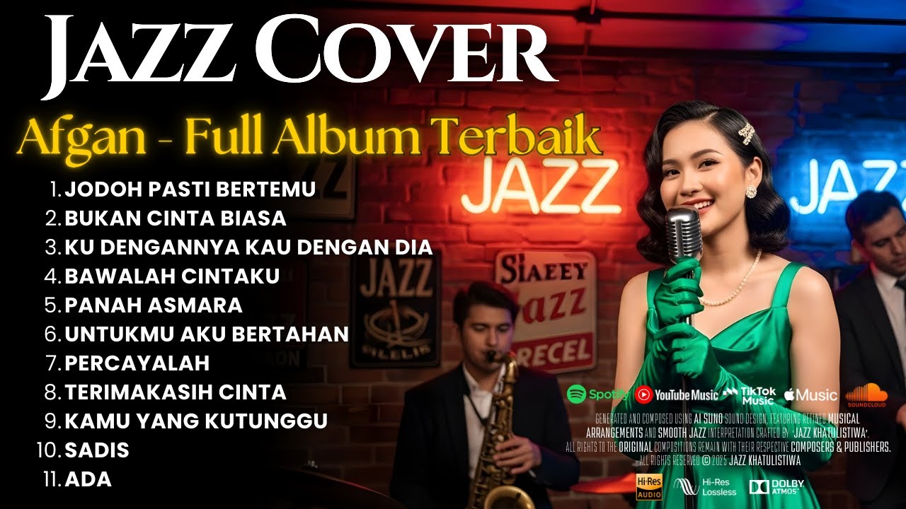 Lagu Terbaik Afgan Full Album | Smooth Jazz Cover by JAZZ KHATULISTIWA