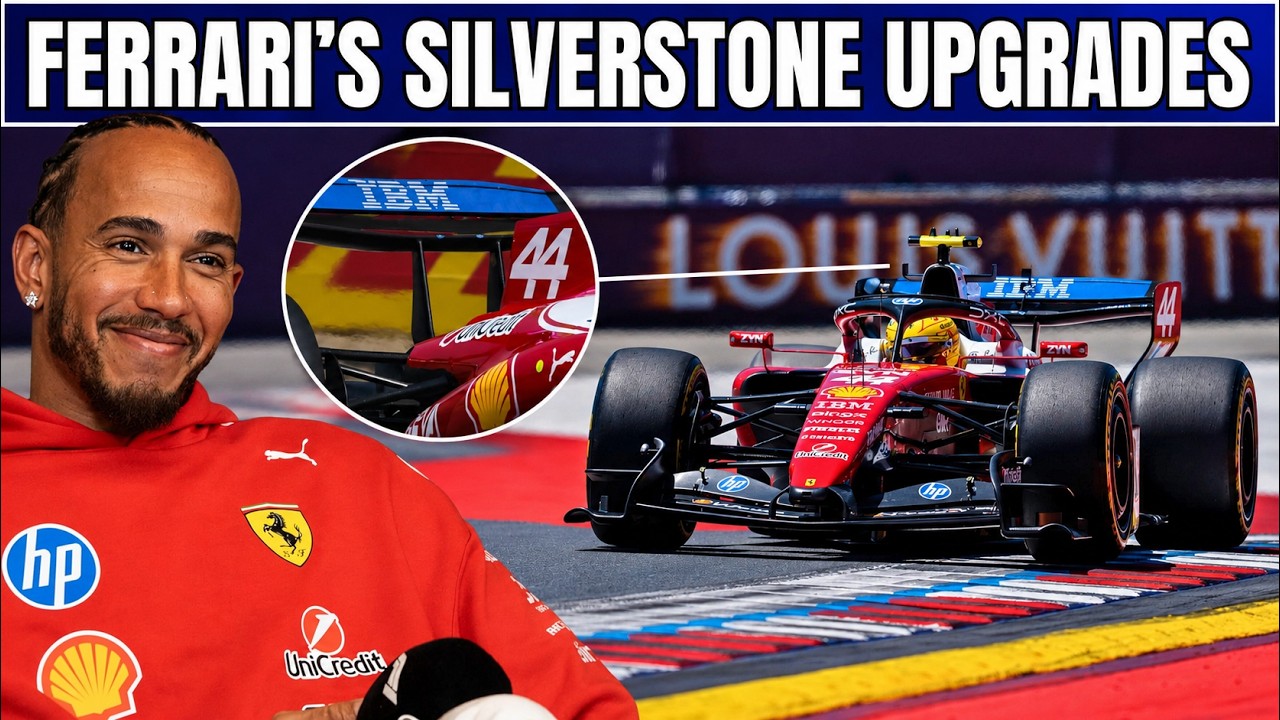 Ferrari's Silverstone Upgrades Leaked - New Rear Wing & Diffuser | F1 2026