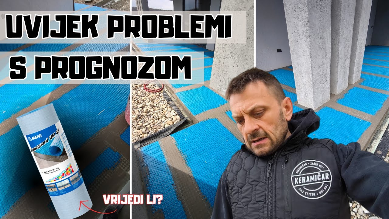 Hidroizolacija terase s Mapei Mapeguard UM 35 | Iskustvo