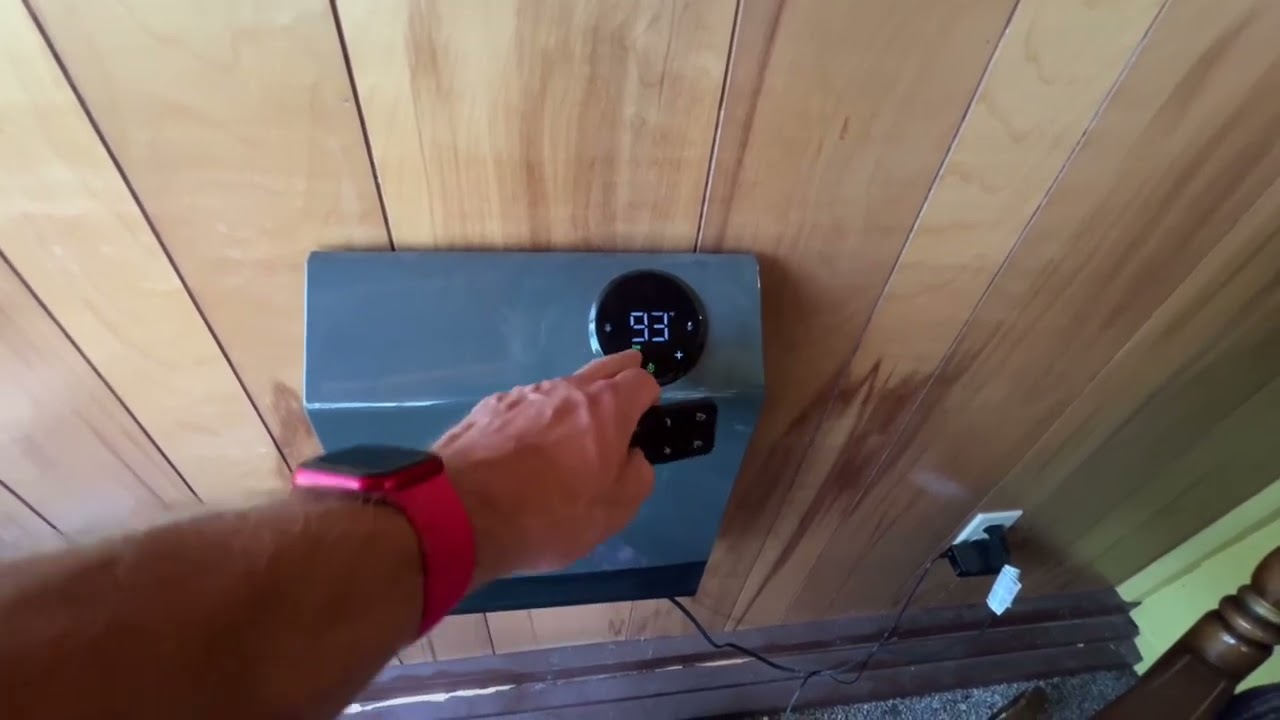 Heat Storm Wall Gray HS 1000 WX Deluxe Indoor Infrared Space Review