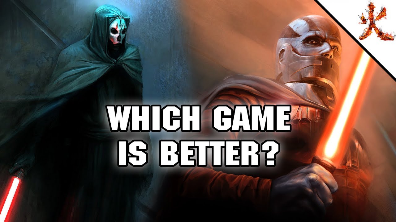 Comparing KOTOR 1 and KOTOR 2 STORY/CHARACTERS