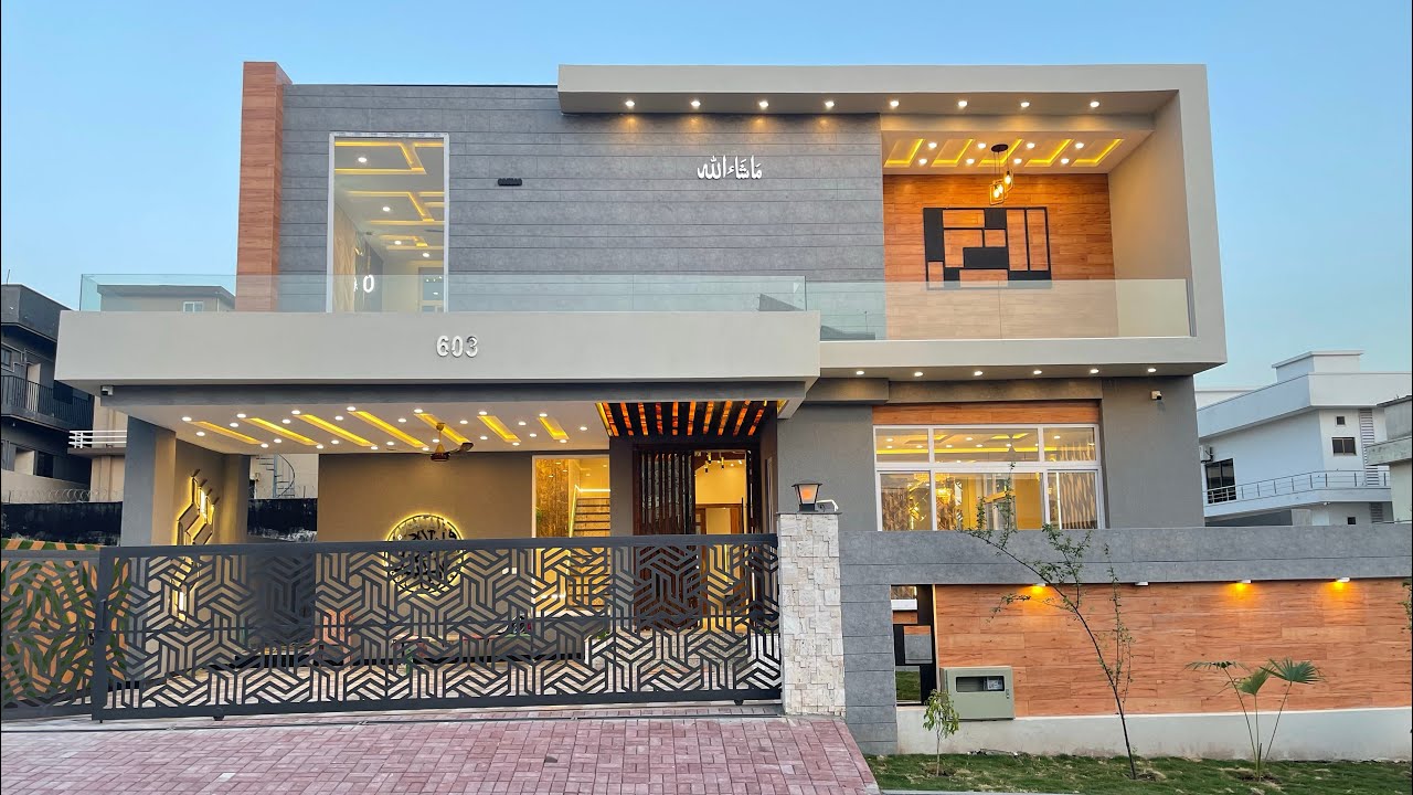 1 Kanal Designer House For Sale in Bahria Town Rawalpindi Islamabad
