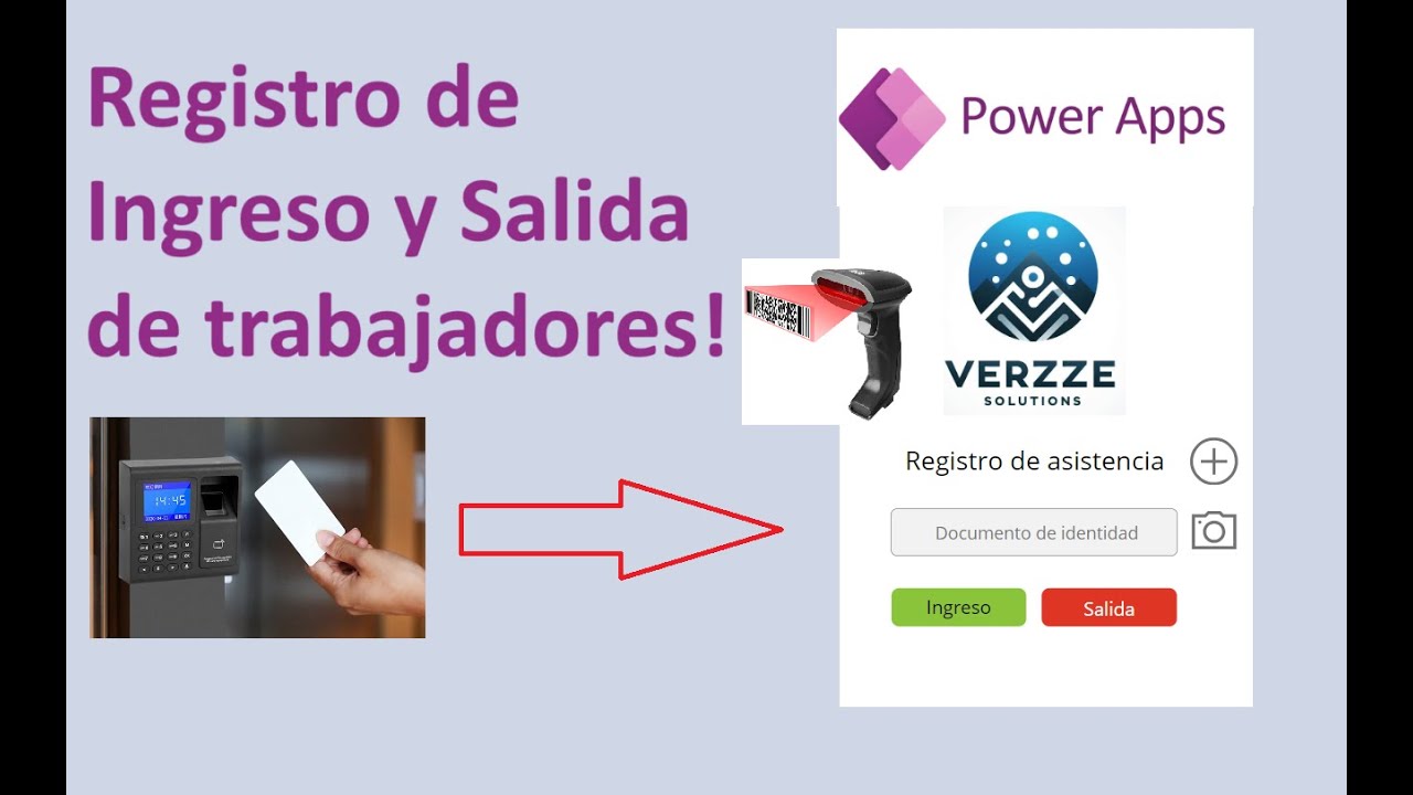 Crear App para Registrar ingreso y salida de trabajadores