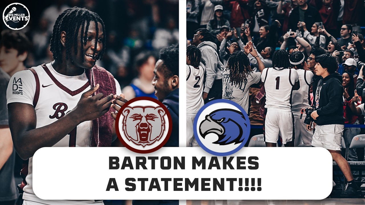 Barton Dominates Mount Vernon Enola in 2A State Finals After Week of Chaos | 89-44