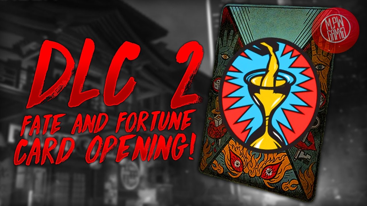 DLC 2 FATE AND FORTUNE CARD OPENING! (Call of Duty Infinite Warfare Zombies)