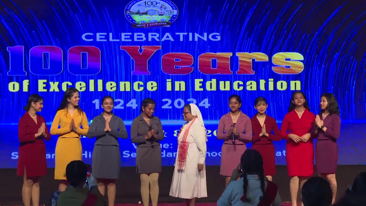 CELEBRATING 100 YEARS OF EXCELLENCE IN EDUCATION IN ST. MARY'S HR SEC. SCHOOL, GUWAHATI | DAY 1