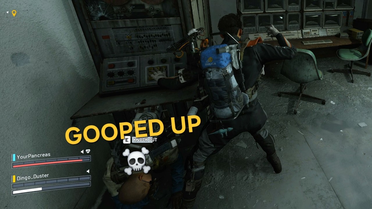 Shouldn't have brought all that goop